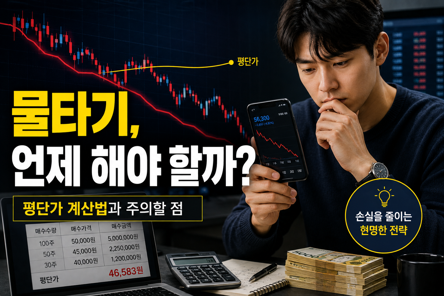 물타기