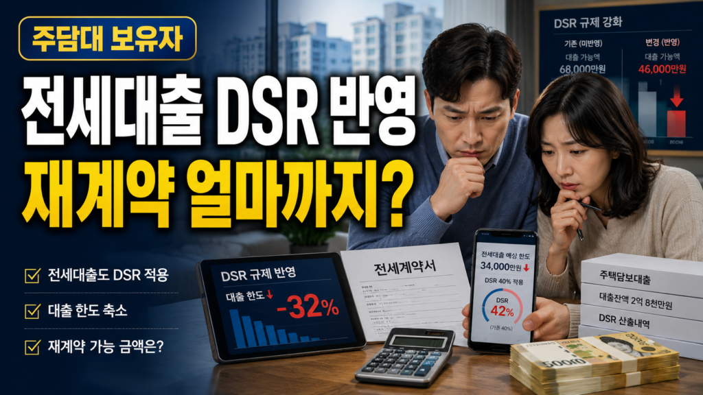 전세대출 DSR